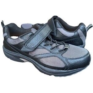 Dr Comfort Men's Diabetic Shoes Endurance 6810 11W Black Leather w/ Inserts New